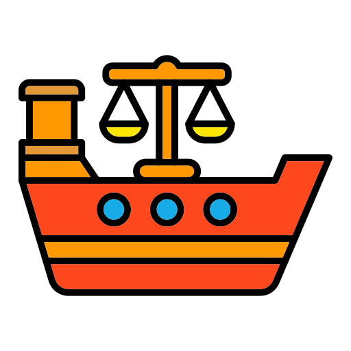 Maritime laws Generic color lineal-color icon
