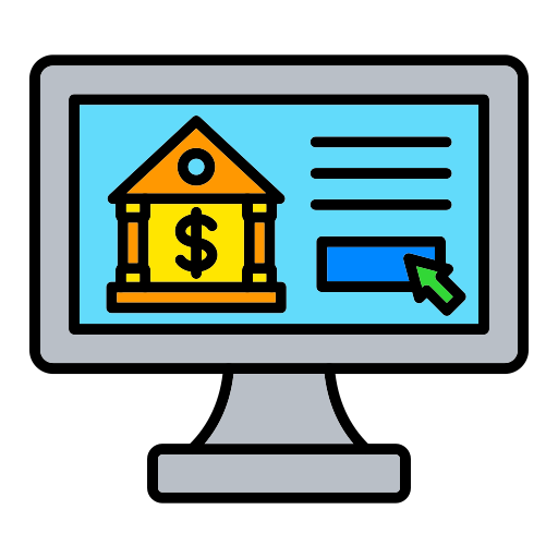 Онлайн банкинг Generic color lineal-color иконка