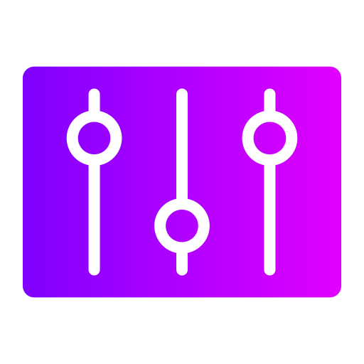コントロール Generic gradient fill icon