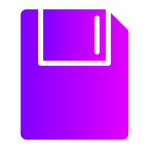 保存 Generic gradient fill icon