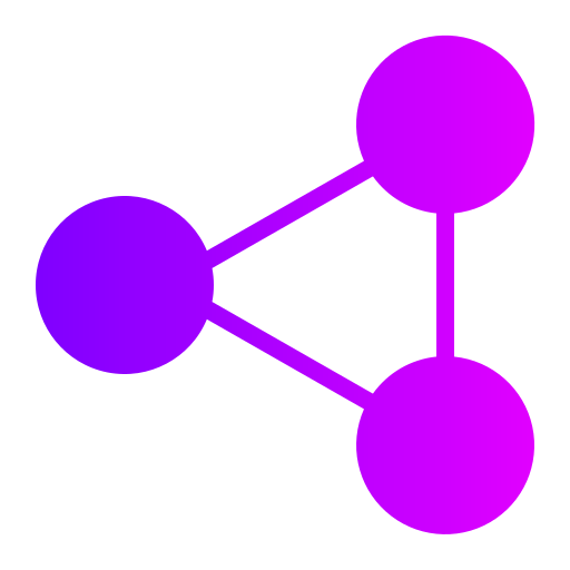 udział Generic gradient fill ikona