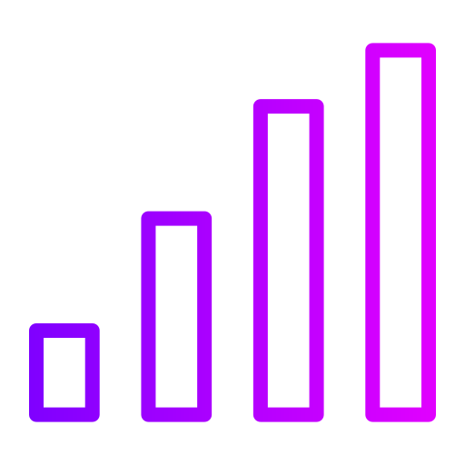 señal Generic gradient outline icono