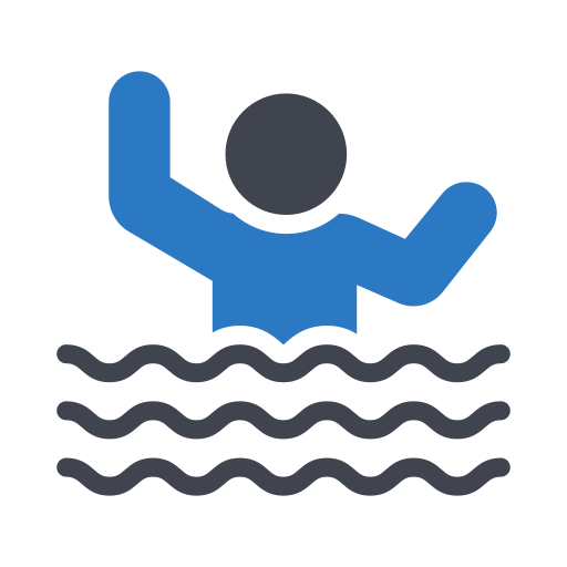 pływak Generic color fill ikona