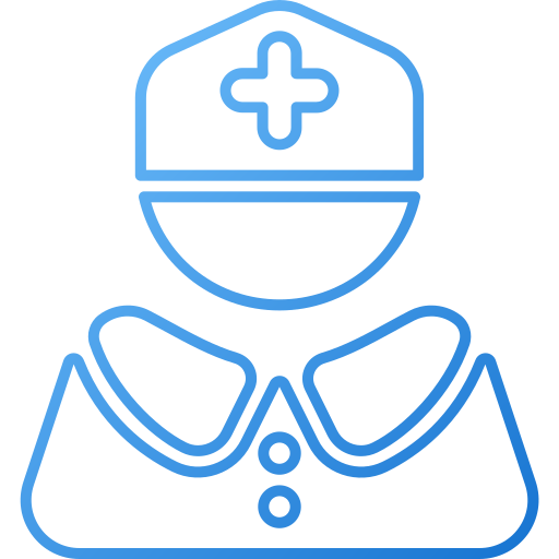 pielęgniarka Generic gradient outline ikona