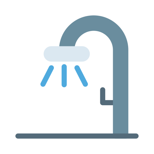 Shower Vector Stall Flat icon