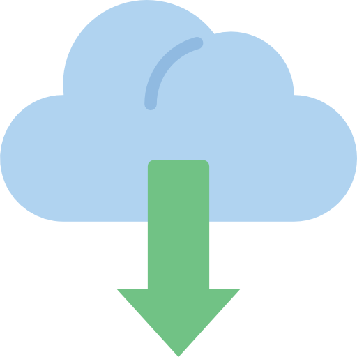 cloud computing Basic Miscellany Flat icona