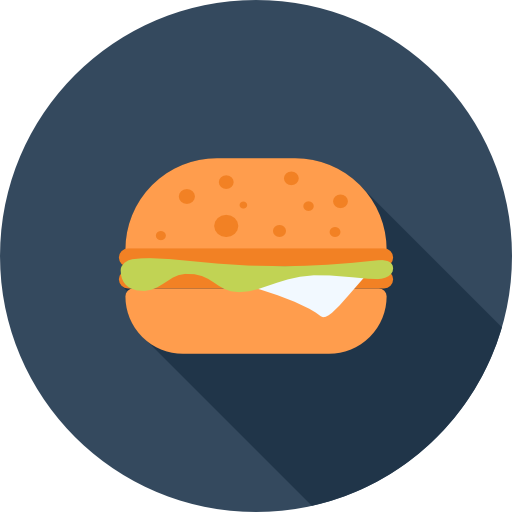fast food Maxim Basinski Premium Circular icon