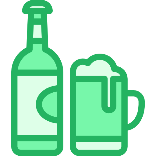 bière Kiranshastry Lineal Green Icône