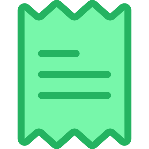 factura Kiranshastry Lineal Green icono