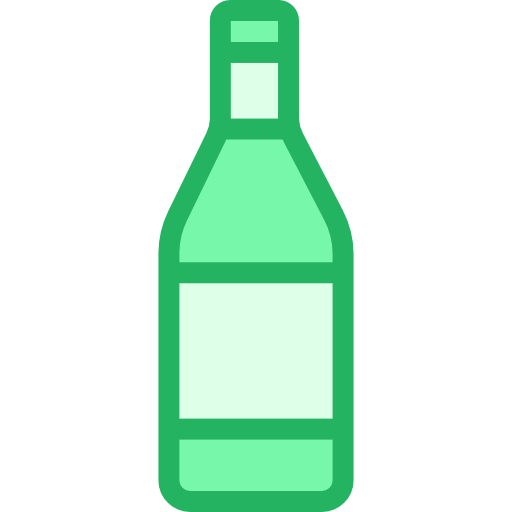 botella Kiranshastry Lineal Green icono