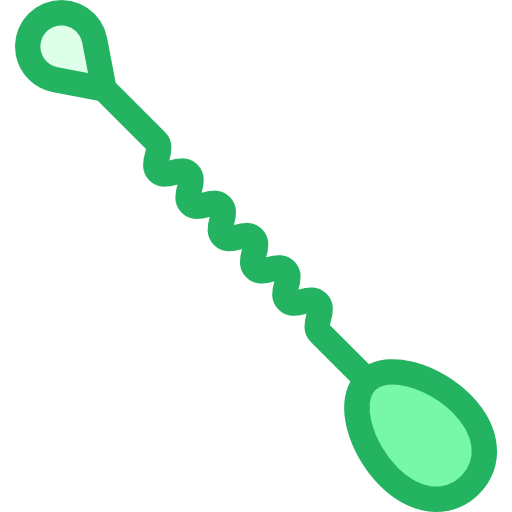 cuchara Kiranshastry Lineal Green icono