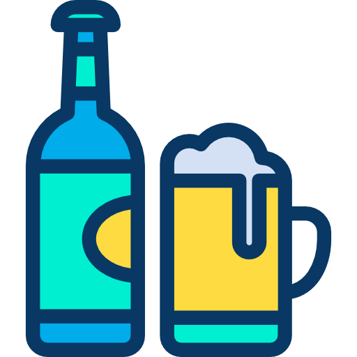 cerveza Kiranshastry Lineal Color icono