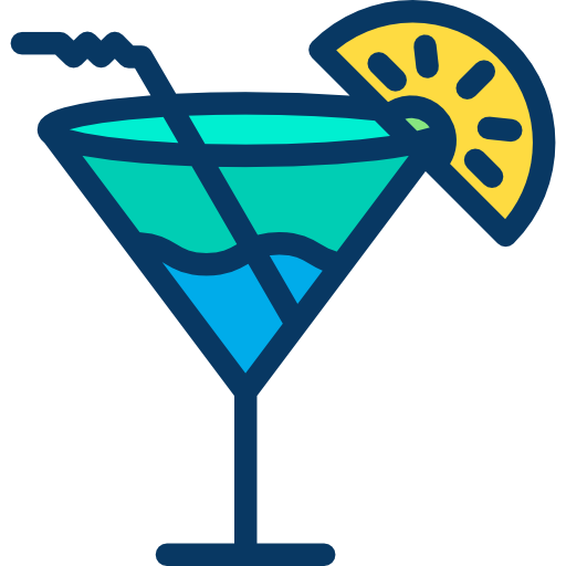 cocktail Kiranshastry Lineal Color icon