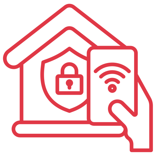 Home security Generic color outline icon