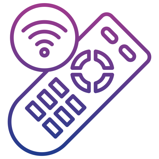 Remote control Generic gradient outline icon