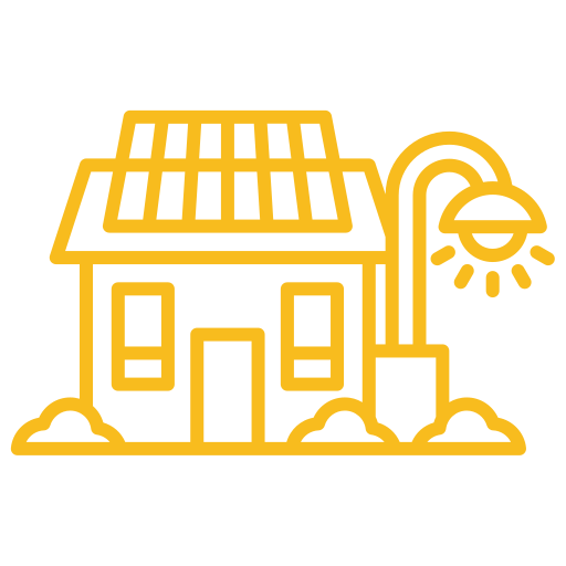 Eco home Generic color outline icon