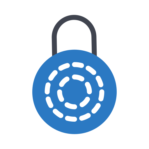 Smart lock Generic color fill icon