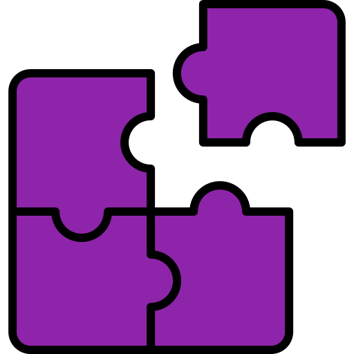 puzzleteil Generic color lineal-color icon