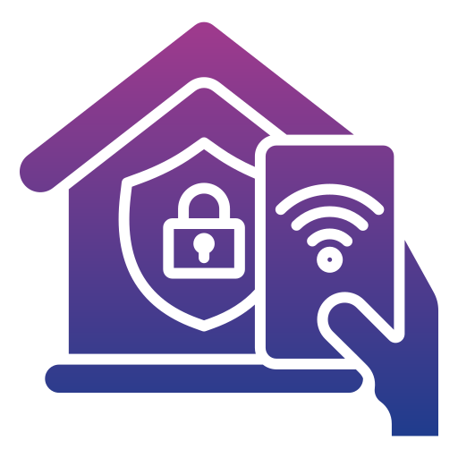Home security Generic gradient fill icon