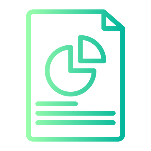 dokument Generic gradient outline icon