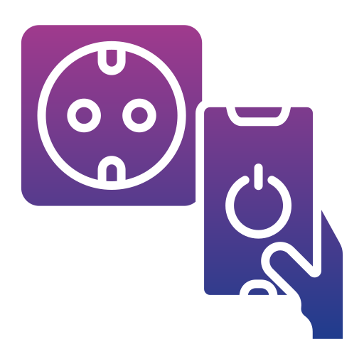Socket Generic gradient fill icon