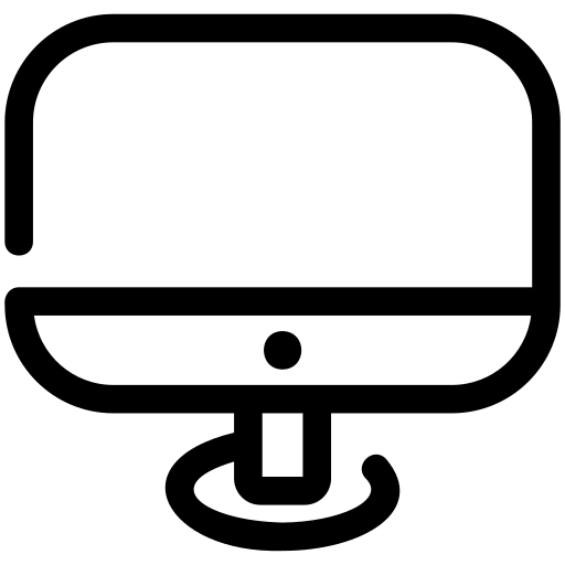 Lcd Generic black outline icon