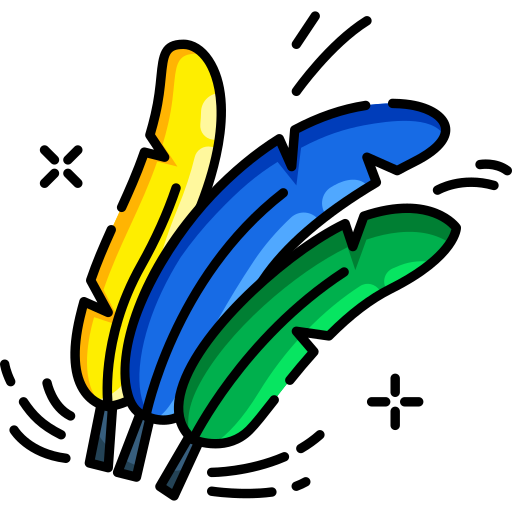 フェザー Generic color lineal-color icon
