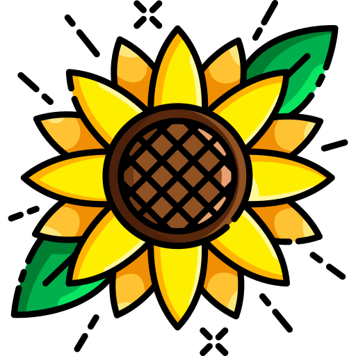 słonecznik Generic color lineal-color ikona