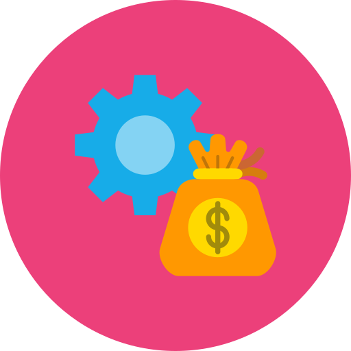 Money Management Generic color fill icon
