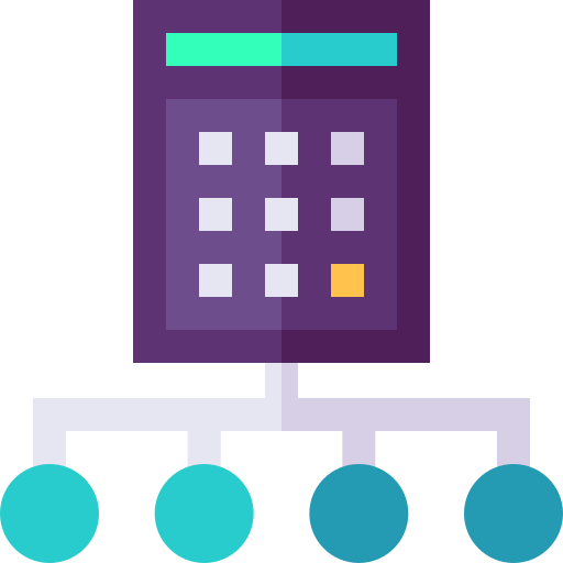 calculatrice Basic Straight Flat Icône