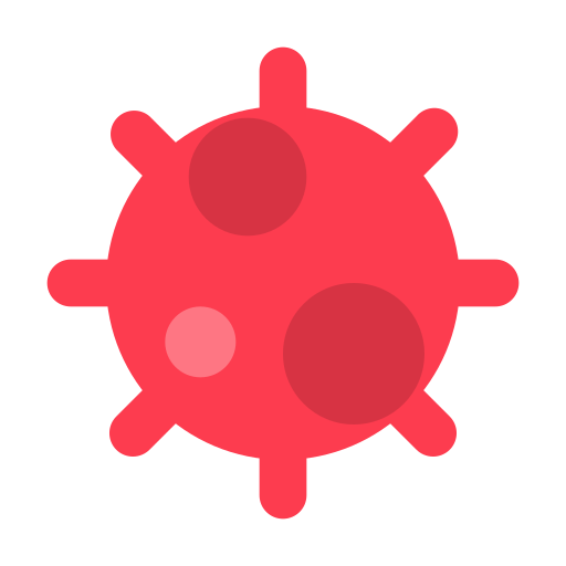 ウイルス Generic color fill icon
