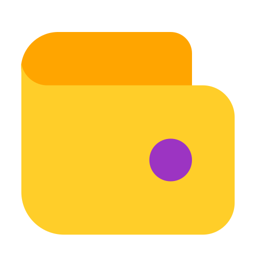 財布 Generic color fill icon