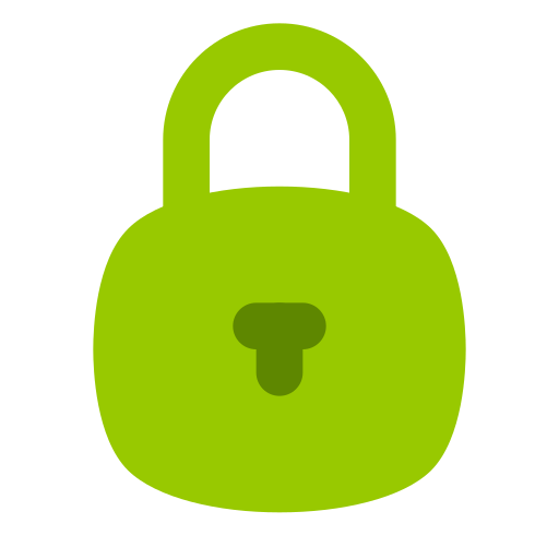 Padlock Generic color fill icon