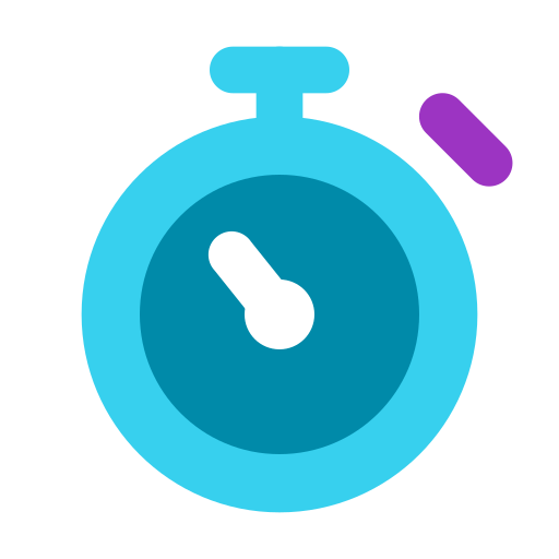 Stopwatch Generic color fill icon