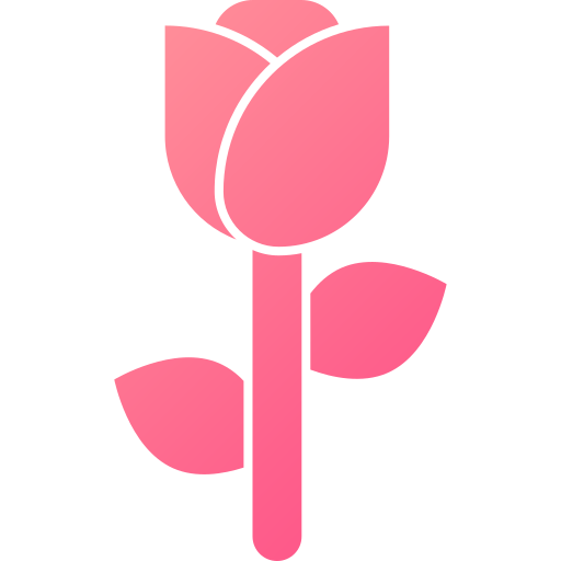 róża Generic gradient fill ikona