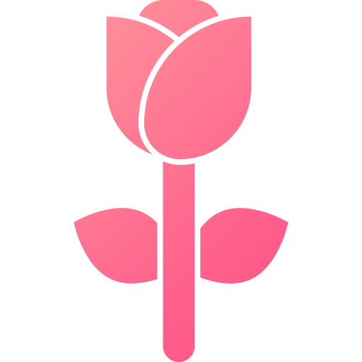 rosa Generic gradient fill icono