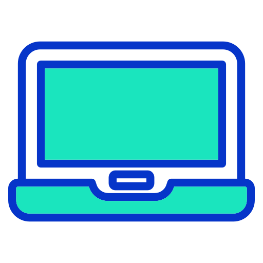 Компьютер подключен к сети Generic color lineal-color иконка