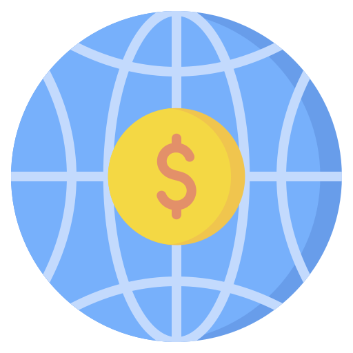 finanziaria mondiale Generic color fill icona