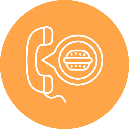 Telephone Generic color fill icon