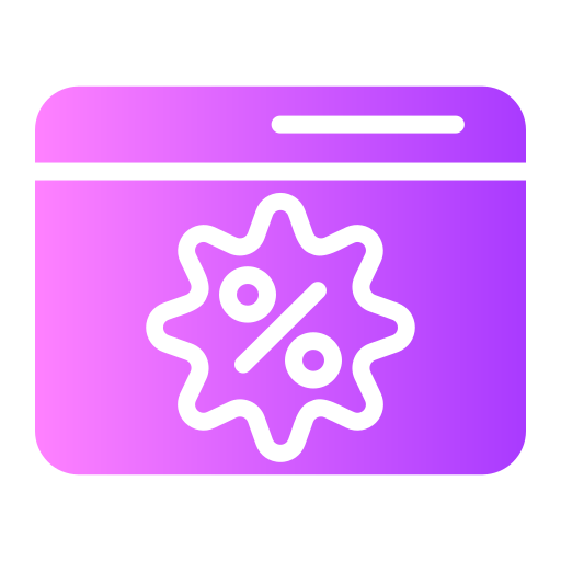 cyber monday Generic gradient fill icon