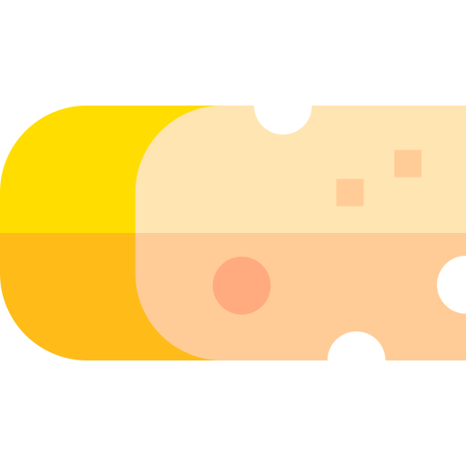 치즈 Basic Straight Flat icon