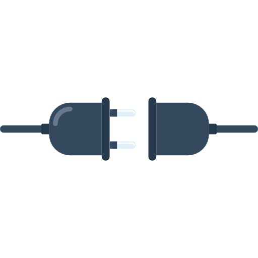 Plug in Maxim Basinski Premium Flat icon