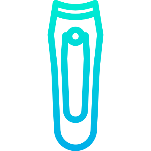 Nail clippers Kiranshastry Gradient icon