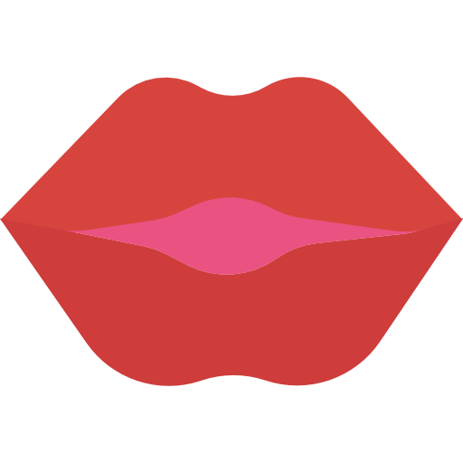 唇 Kiranshastry Flat icon