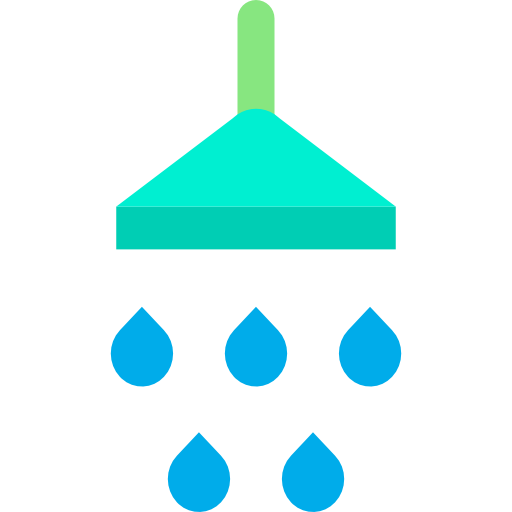 샤워 Kiranshastry Flat icon