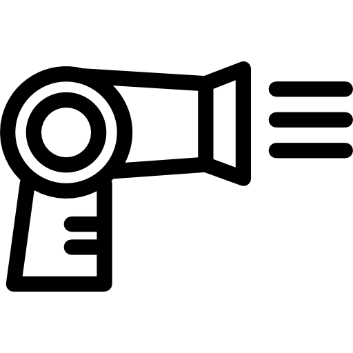haartrockner Kiranshastry Lineal icon