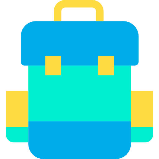 rucksack Kiranshastry Flat icon