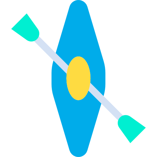 kajak Kiranshastry Flat ikona