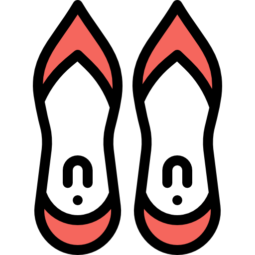 High heels Detailed Rounded Lineal color icon