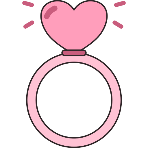 pierścień Generic color lineal-color ikona